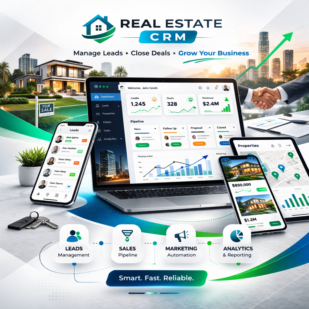 Ready to start your own Real Estate CRM